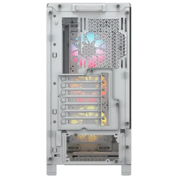 Gabinete Corsair FRAME 4000D RS ARGB, E-ATX, Sin Fuente, Vidrio Templado, 3 Fan 12 cm ARGB, Blanco