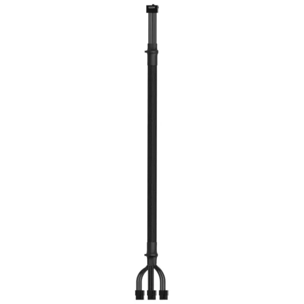Cooler Master cable adaptador 12VHPWR tipo 1, conector de 90 grados PCIe 5.0 de 12+4 pines a 3 PCIe de 8 pines