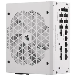 Fuente de alimentación modular Corsair RM1000x SHIFT, 1000W, 80 PLUS Gold, Blanco, Interfaz de cableado lateral