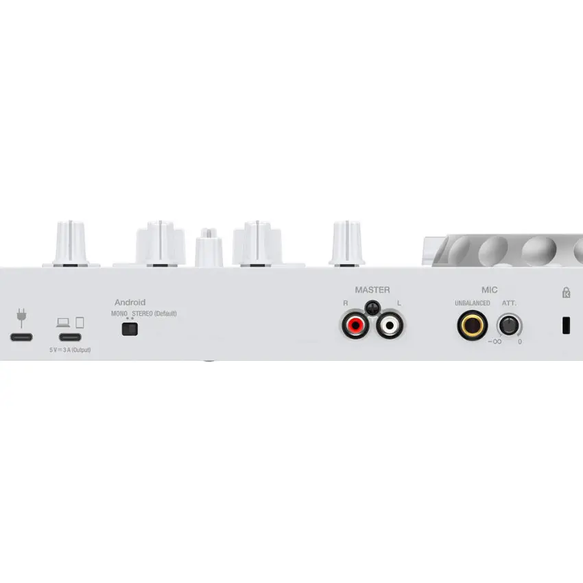 Controlador Pioneer DJ DDJ-FLX4 para rekordbox DJ y Serato (Edición limitada blanca)