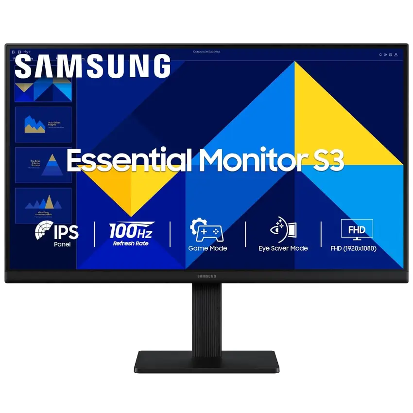 Monitor Samsung S3 S30GD, 24", 100Hz, IPS, 1920x1080, 5ms, HDMI, VGA Monitor Samsung S3 S30GD, 24", 100Hz, IPS, 1920x1080, 5ms, HDMI, VGA