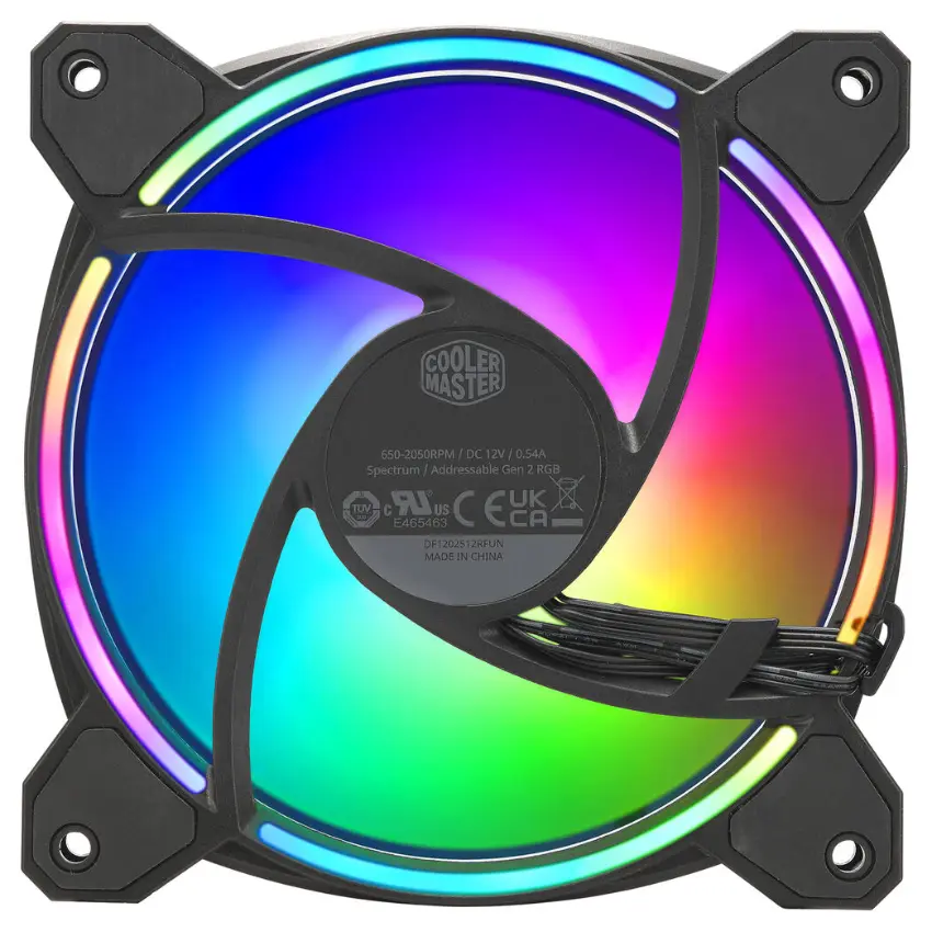Ventilador Cooler Master MasterFan MF120 Halo² ARGB Gen 2 (3 en 1)
