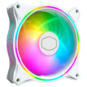 Ventilador Cooler Master MasterFan MF120 Halo² White Edition ARGB Gen 2 (3 en 1)