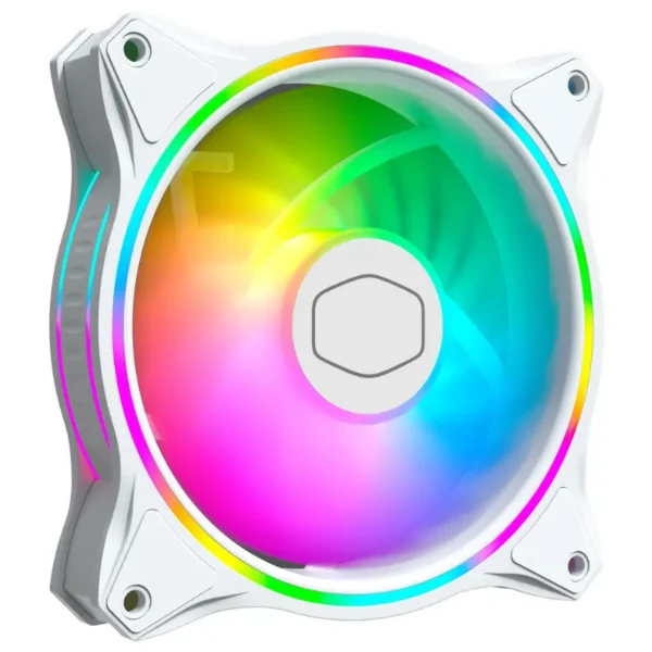 Ventilador Cooler Master MasterFan MF120 Halo² White Edition ARGB Gen 2 (3 en 1)