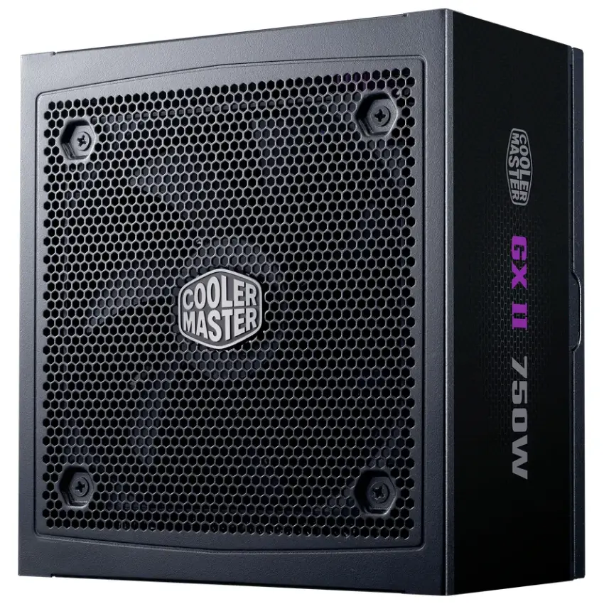 Fuente de alimentación modular Cooler Master GX II Gold 750 ATX 3.1, 750W 80 PLUS Gold