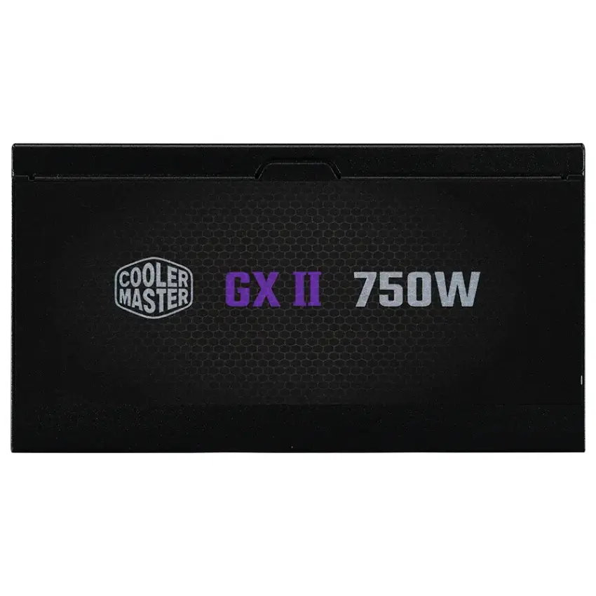 Fuente de alimentación modular Cooler Master GX II Gold 750 ATX 3.1, 750W 80 PLUS Gold