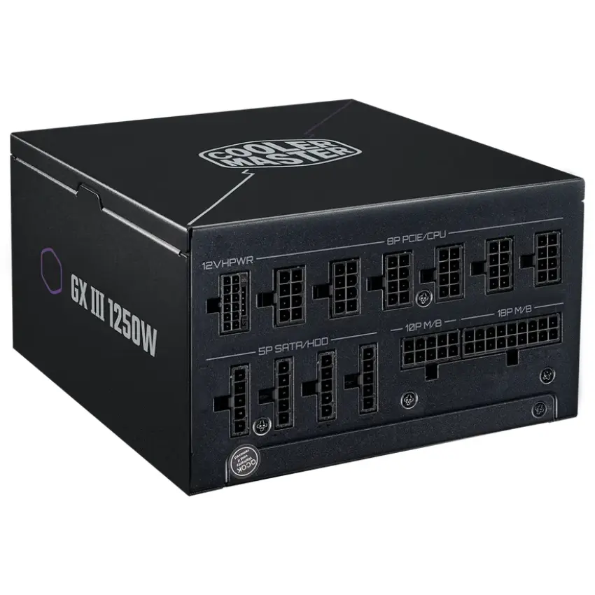 Fuente de alimentación modular Cooler Master GX III Gold 1250, 1250W 80 PLUS Gold