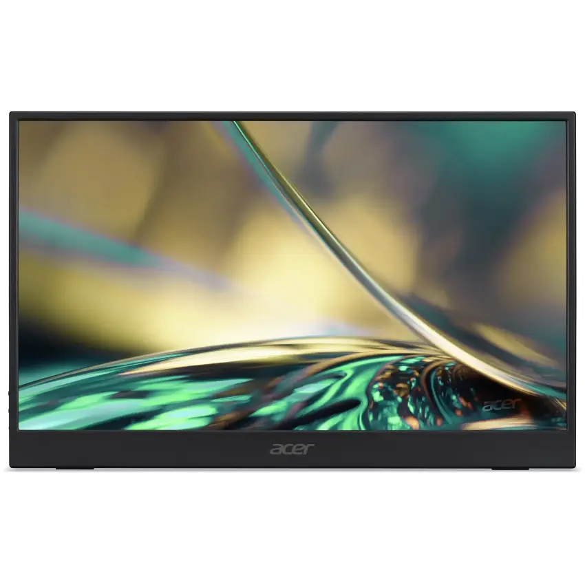 Monitor Portátil Acer PM161Q, 15.6″, 60Hz, IPS, 1920×1080, 7ms, USB-C, Micro USB, Mini HDMI