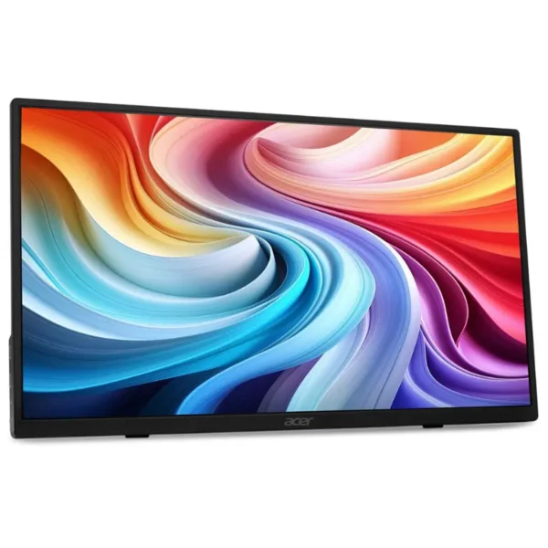 Monitor Portátil Táctil Acer PM161QT, 15.6″, 60Hz, IPS, 1920×1080, 6ms, USB-C, Mini HDMI, Adaptive-Sync