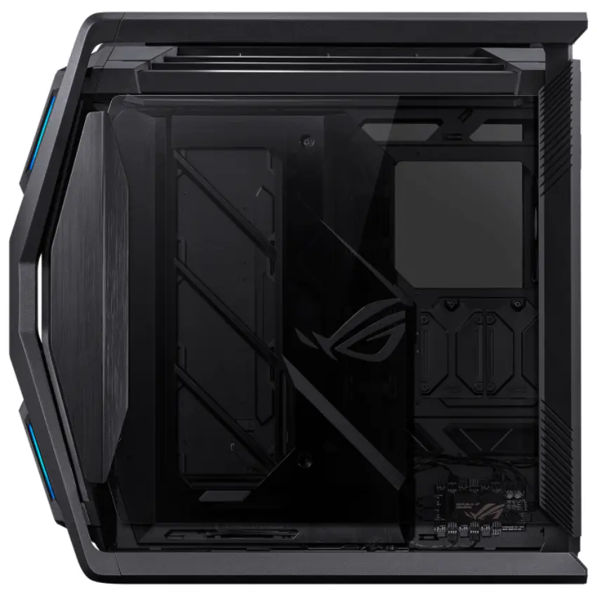 Gabinete ASUS ROG Hyperion GR701, EATX, Sin Fuente, 2 Vidrios Templados, 1 Fan 14 cm + 3 Fan 14 cm, Negro Gabinete ASUS ROG Hyperion GR701, EATX, Sin Fuente, 2 Vidrios Templados, 1 Fan 14 cm + 3 Fan 14 cm, Negro