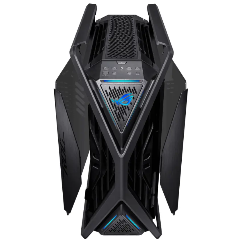 Gabinete ASUS ROG Hyperion GR701, EATX, Sin Fuente, 2 Vidrios Templados, 1 Fan 14 cm + 3 Fan 14 cm, Negro Gabinete ASUS ROG Hyperion GR701, EATX, Sin Fuente, 2 Vidrios Templados, 1 Fan 14 cm + 3 Fan 14 cm, Negro