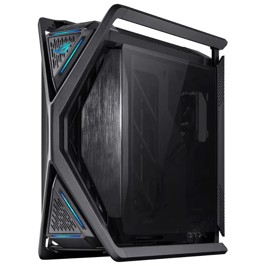 Gabinete ASUS ROG Hyperion GR701, EATX, Sin Fuente, 2 Vidrios Templados, 1 Fan 14 cm + 3 Fan 14 cm, Negro Gabinete ASUS ROG Hyperion GR701, EATX, Sin Fuente, 2 Vidrios Templados, 1 Fan 14 cm + 3 Fan 14 cm, Negro