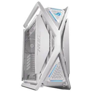 Gabinete ASUS ROG Hyperion GR701, EATX, Sin Fuente, 2 Vidrios Templados, 1 Fan 14 cm + 3 Fan 14 cm, Blanco