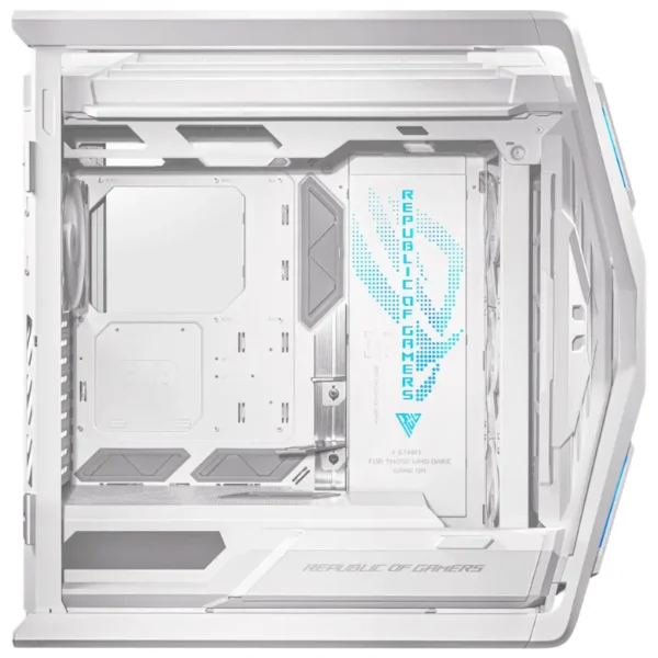 Gabinete ASUS ROG Hyperion GR701, EATX, Sin Fuente, 2 Vidrios Templados, 1 Fan 14 cm + 3 Fan 14 cm, Blanco