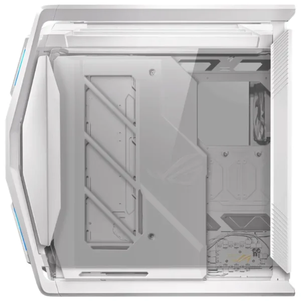 Gabinete ASUS ROG Hyperion GR701, EATX, Sin Fuente, 2 Vidrios Templados, 1 Fan 14 cm + 3 Fan 14 cm, Blanco