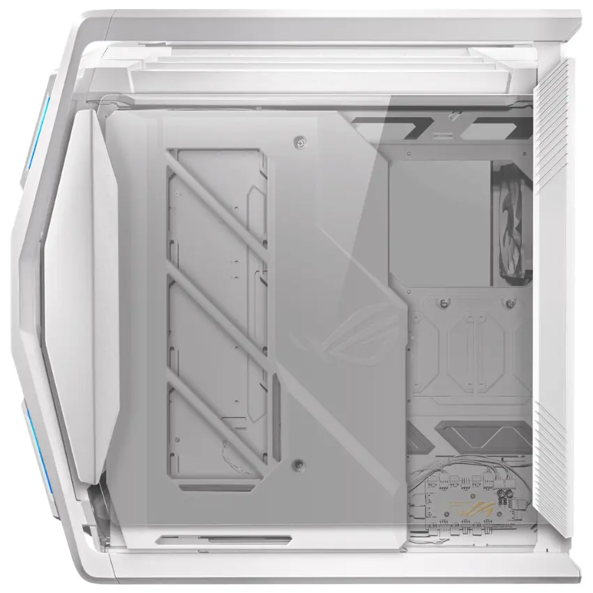 Gabinete ASUS ROG Hyperion GR701, EATX, Sin Fuente, 2 Vidrios Templados, 1 Fan 14 cm + 3 Fan 14 cm, Blanco Gabinete ASUS ROG Hyperion GR701, EATX, Sin Fuente, 2 Vidrios Templados, 1 Fan 14 cm + 3 Fan 14 cm, Blanco