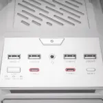 Gabinete ASUS ROG Hyperion GR701, EATX, Sin Fuente, 2 Vidrios Templados, 1 Fan 14 cm + 3 Fan 14 cm, Blanco