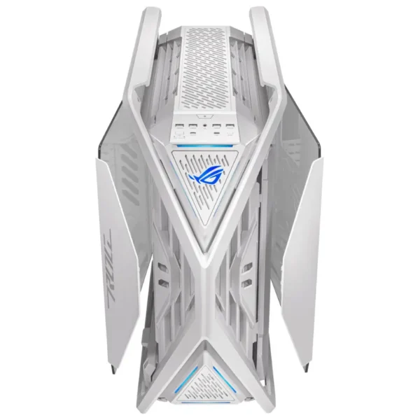 Gabinete ASUS ROG Hyperion GR701, EATX, Sin Fuente, 2 Vidrios Templados, 1 Fan 14 cm + 3 Fan 14 cm, Blanco