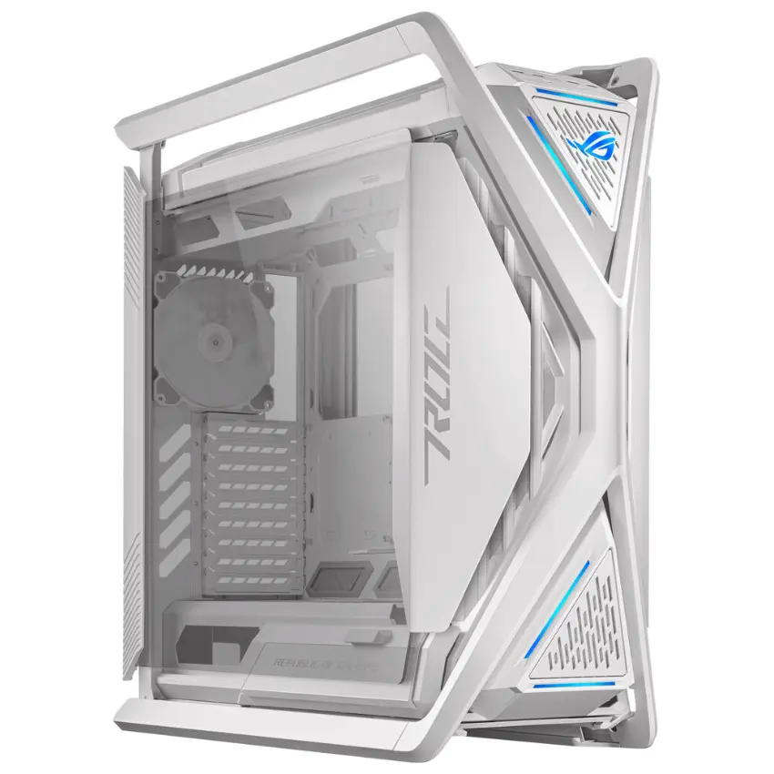Gabinete ASUS ROG Hyperion GR701, EATX, Sin Fuente, 2 Vidrios Templados, 1 Fan 14 cm + 3 Fan 14 cm, Blanco Gabinete ASUS ROG Hyperion GR701, EATX, Sin Fuente, 2 Vidrios Templados, 1 Fan 14 cm + 3 Fan 14 cm, Blanco
