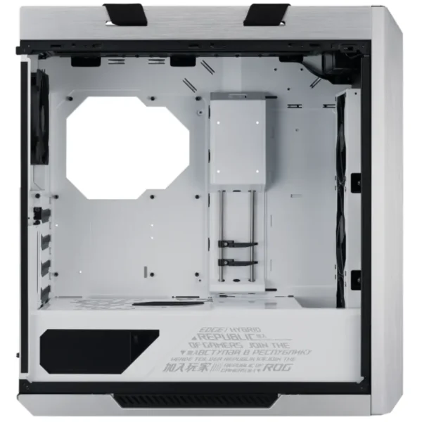 Gabinete ASUS ROG Strix Helios GX601, EATX, Sin Fuente, 3 Vidrios Templados, 1 Fan 14 cm + 3 Fan 14 cm, Blanco