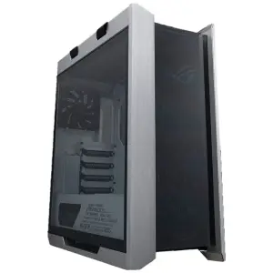 Gabinete ASUS ROG Strix Helios GX601, EATX, Sin Fuente, 3 Vidrios Templados, 1 Fan 14 cm + 3 Fan 14 cm, Blanco