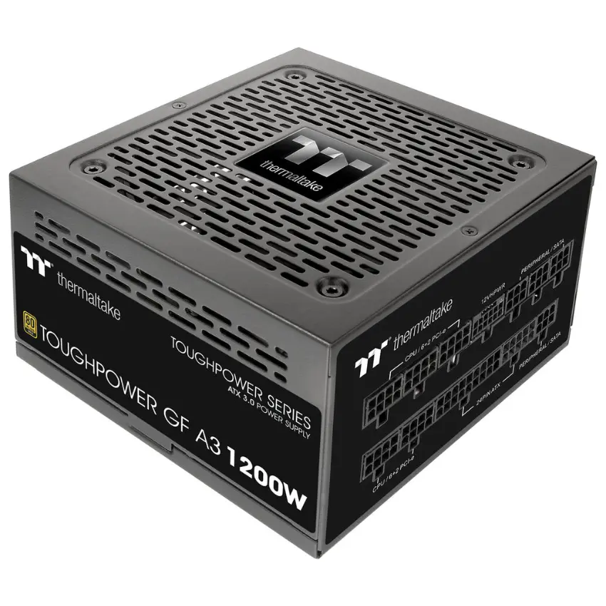Fuente de alimentación modular Thermaltake Toughpower GF A3 1200W, 80 PLUS Gold Fuente de alimentación modular Thermaltake Toughpower GF A3 1200W, 80 PLUS Gold