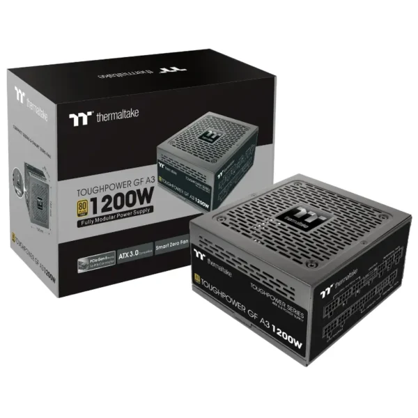 Fuente de alimentación modular Thermaltake Toughpower GF A3 1200W, 80 PLUS Gold
