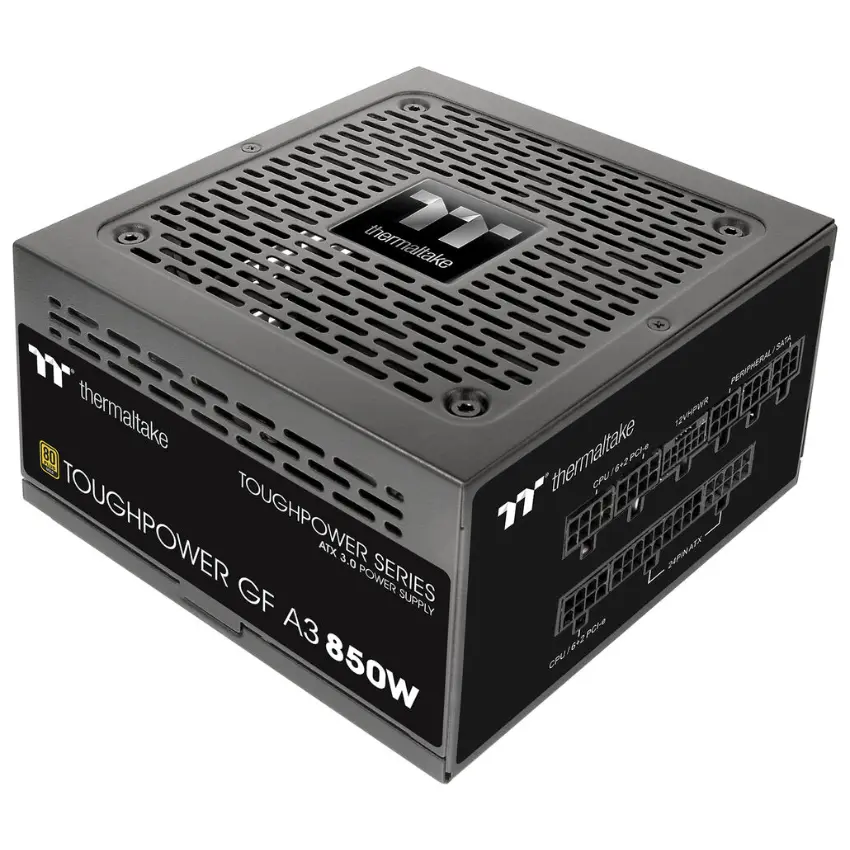 Fuente de alimentación modular Thermaltake Toughpower GF A3 850W, 80 PLUS Gold Fuente de alimentación modular Thermaltake Toughpower GF A3 850W, 80 PLUS Gold