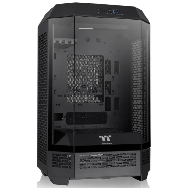 Gabinete Thermaltake The Tower 300, Micro-ATX, Sin Fuente, Vidrio Templado, 2 Fan 14 cm, Negro
