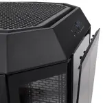 Gabinete Thermaltake The Tower 300, Micro-ATX, Sin Fuente, Vidrio Templado, 2 Fan 14 cm, Negro