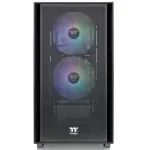 Gabinete Thermaltake Versa H16 TG ARGB, Micro-ATX, Sin Fuente, Vidrio Templado, 3 Fan 12 cm ARGB, Negro