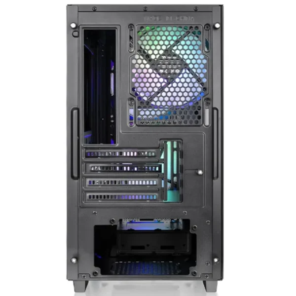 Gabinete Thermaltake Versa H16 TG ARGB, Micro-ATX, Sin Fuente, Vidrio Templado, 3 Fan 12 cm ARGB, Negro