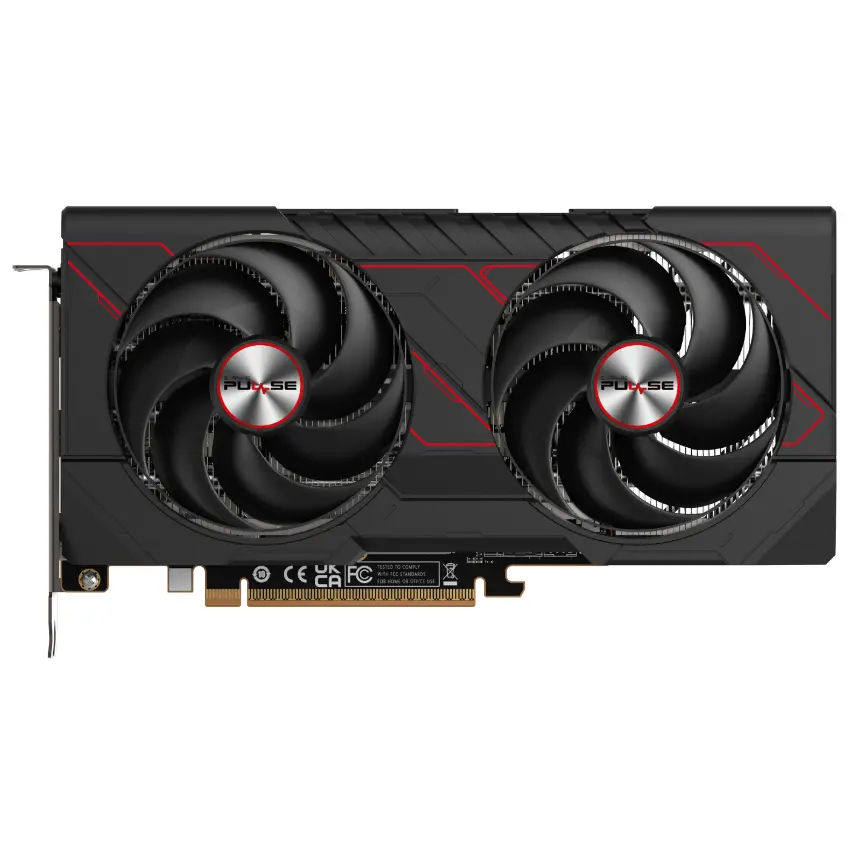 Placa de Video Sapphire PULSE AMD Radeon RX 9060 XT 16GB GDDR6 Placa de Video Sapphire PULSE AMD Radeon RX 9060 XT 16GB GDDR6