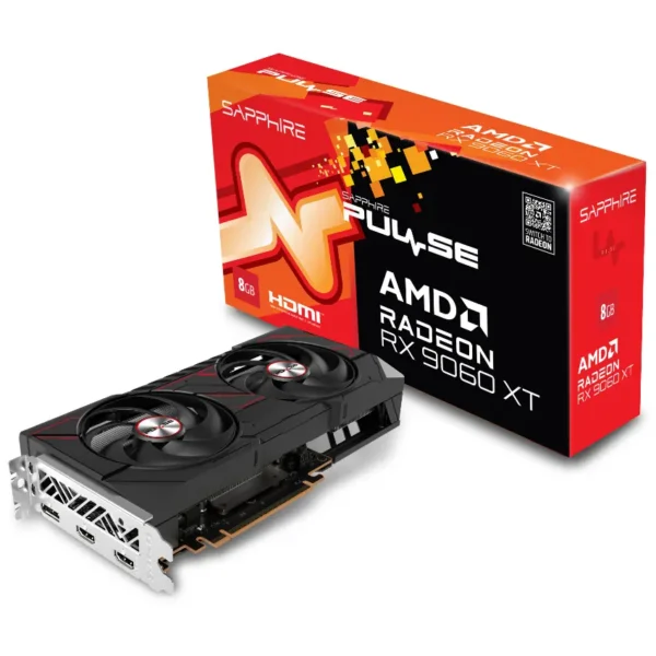 Placa de Video Sapphire PULSE AMD Radeon RX 9060 XT 8GB GDDR6