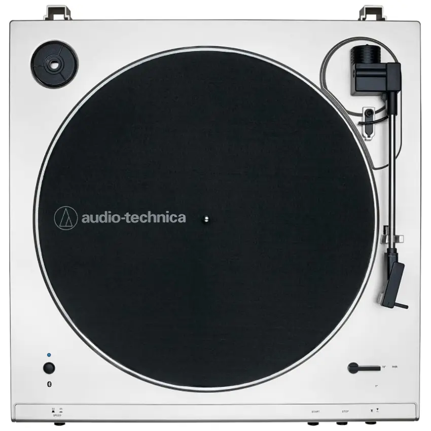 Bandeja Giradiscos Audio-Technica AT-LP60XBT-WW con Bluetooth (Blanco)