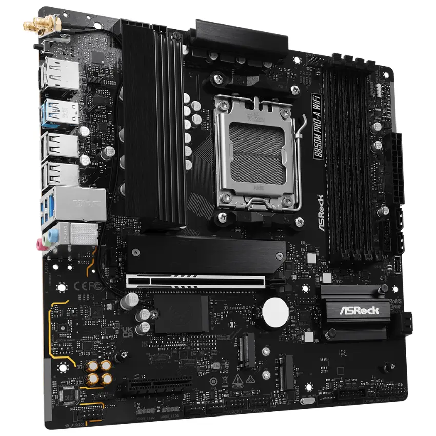 Motherboard ASRock B850M Pro-A WiFi, DDR5, Socket AM5