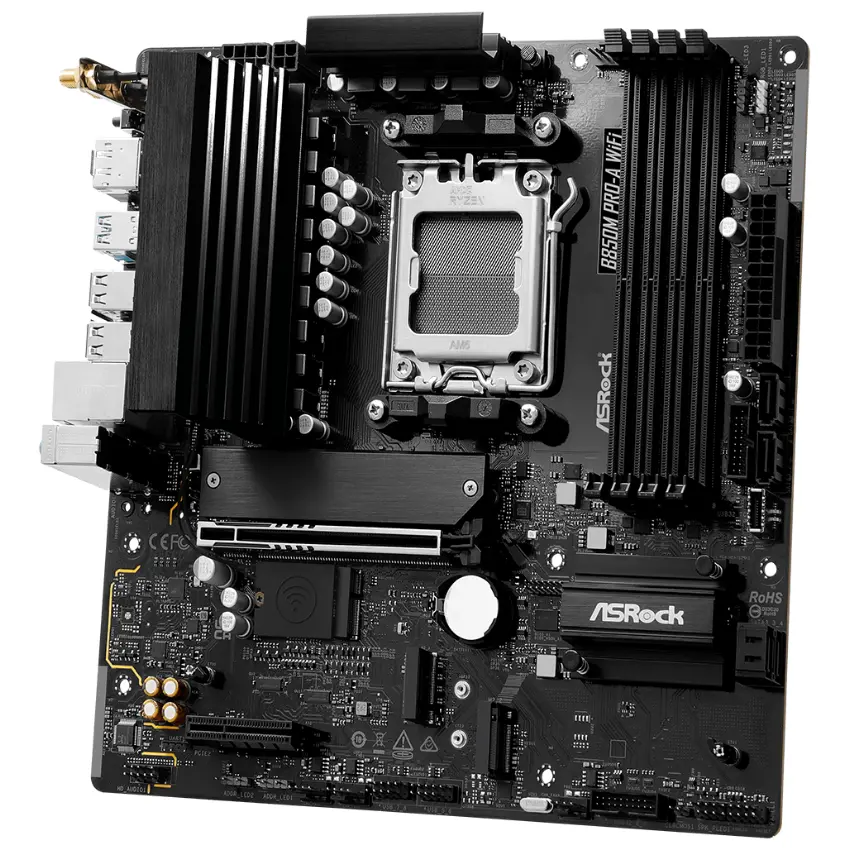 Motherboard ASRock B850M Pro-A WiFi, DDR5, Socket AM5
