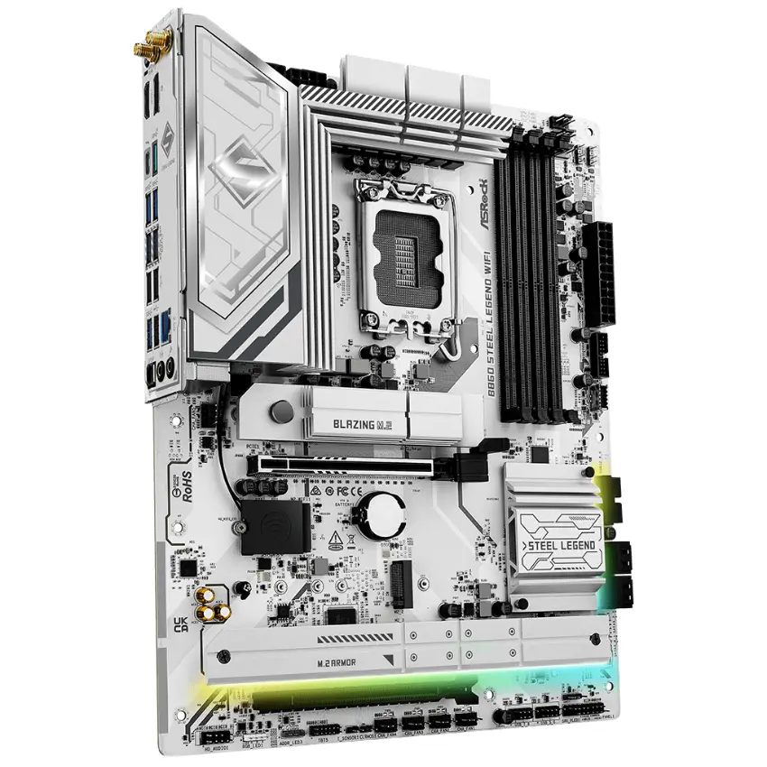 Motherboard ASRock B860 STEEL LEGEND WIFI, Socket 1851 Motherboard ASRock B860 STEEL LEGEND WIFI, Socket 1851