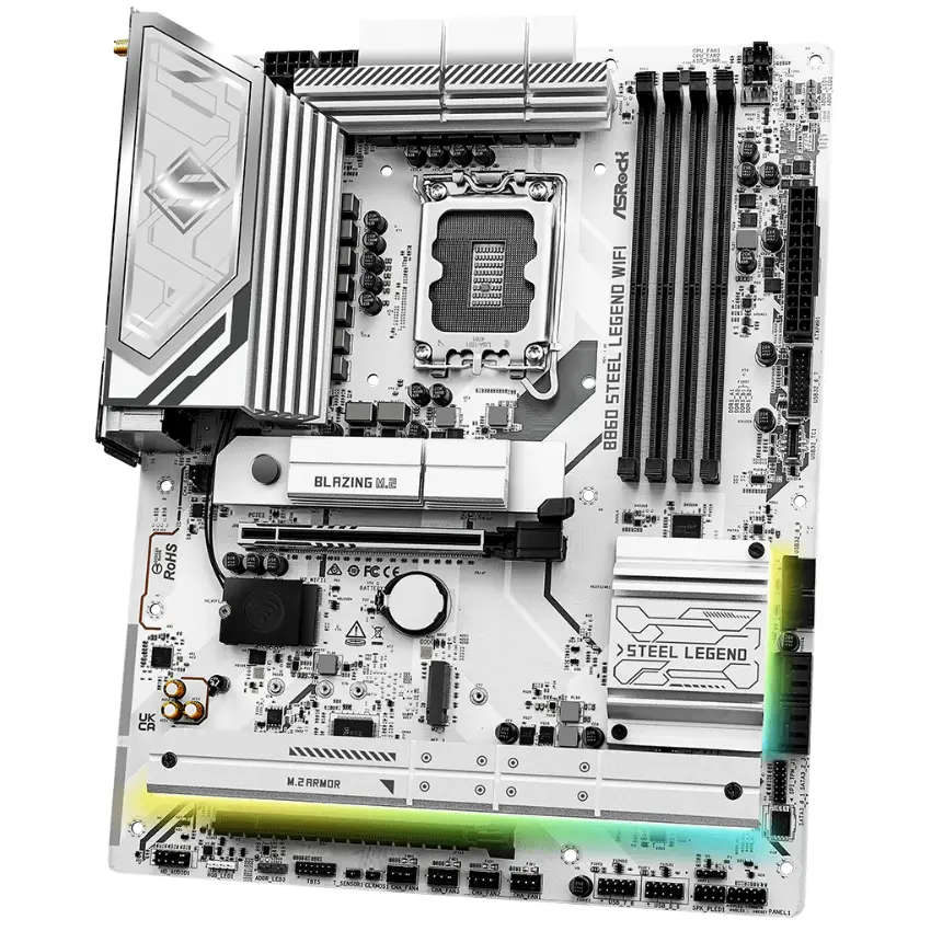 Motherboard ASRock B860 STEEL LEGEND WIFI, Socket 1851 Motherboard ASRock B860 STEEL LEGEND WIFI, Socket 1851