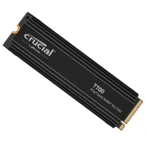 Disco SSD Crucial T700 NVMe, NAND TLC, PCIe 5.0, M.2 2280, Disipador