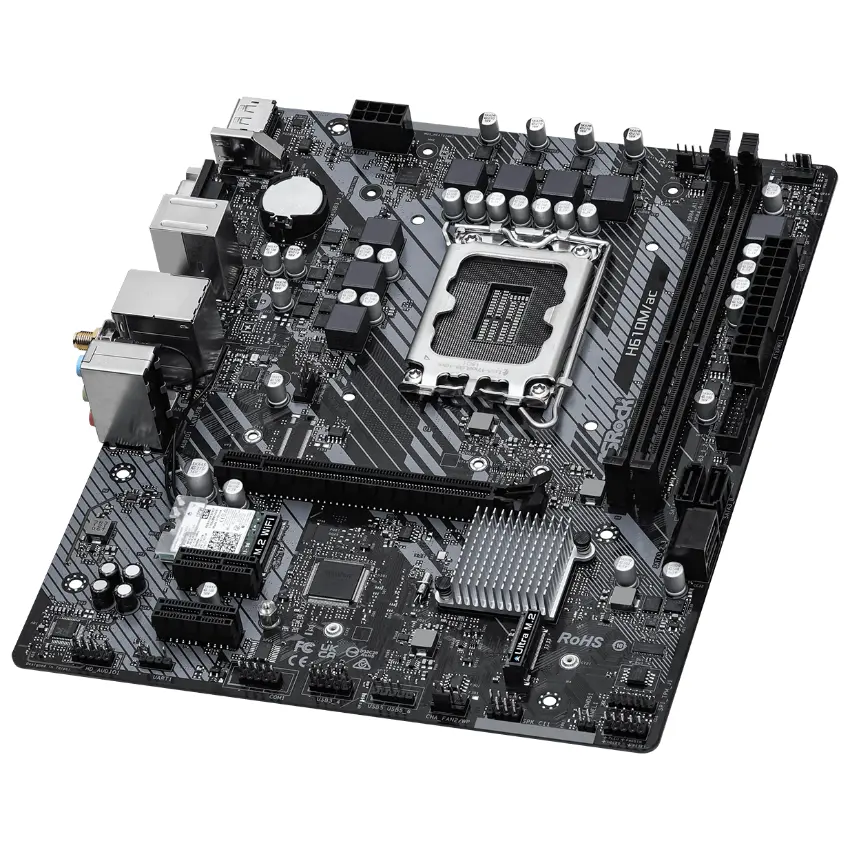Motherboard ASRock H610M/ac, Socket 1700