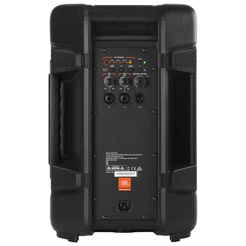 Altavoz Portátil Activo JBL IRX108BT, Woofer 8", Potencia 1300W, Bluetooth Altavoz Portátil Activo JBL IRX108BT, Woofer 8", Potencia 1300W, Bluetooth
