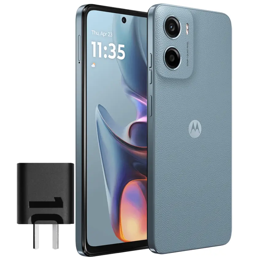 Celular Motorola Moto E15, 2Gb Ram, 64Gb, Misty Blue, Azul