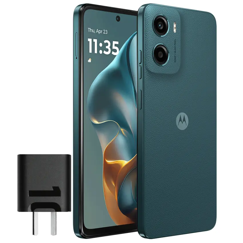 Celular Motorola Moto G05, 4Gb Ram, 64Gb, Forest Green, Verde