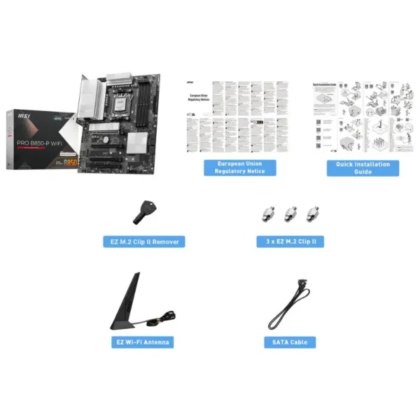 Motherboard MSI PRO B850-P WIFI, Socket AM5