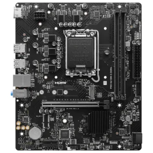 Motherboard MSI PRO H610M-S DDR4, Socket 1700