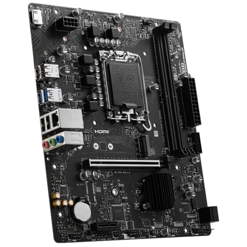 Motherboard MSI PRO H610M-S DDR4, Socket 1700 Motherboard MSI PRO H610M-S DDR4, Socket 1700