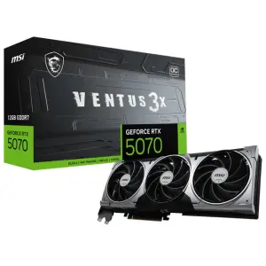 Placa de Video MSI GeForce RTX 5070 12G VENTUS 3X OC