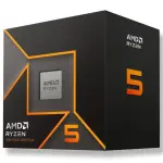 Procesador AMD Ryzen 5 9600, 3.8GHz, 6 Núcleos, 6MB L2, 32MB L3, Radeon, Socket AM5, BOX