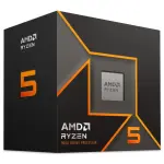 Procesador AMD Ryzen 5 9600, 3.8GHz, 6 Núcleos, 6MB L2, 32MB L3, Radeon, Socket AM5, BOX